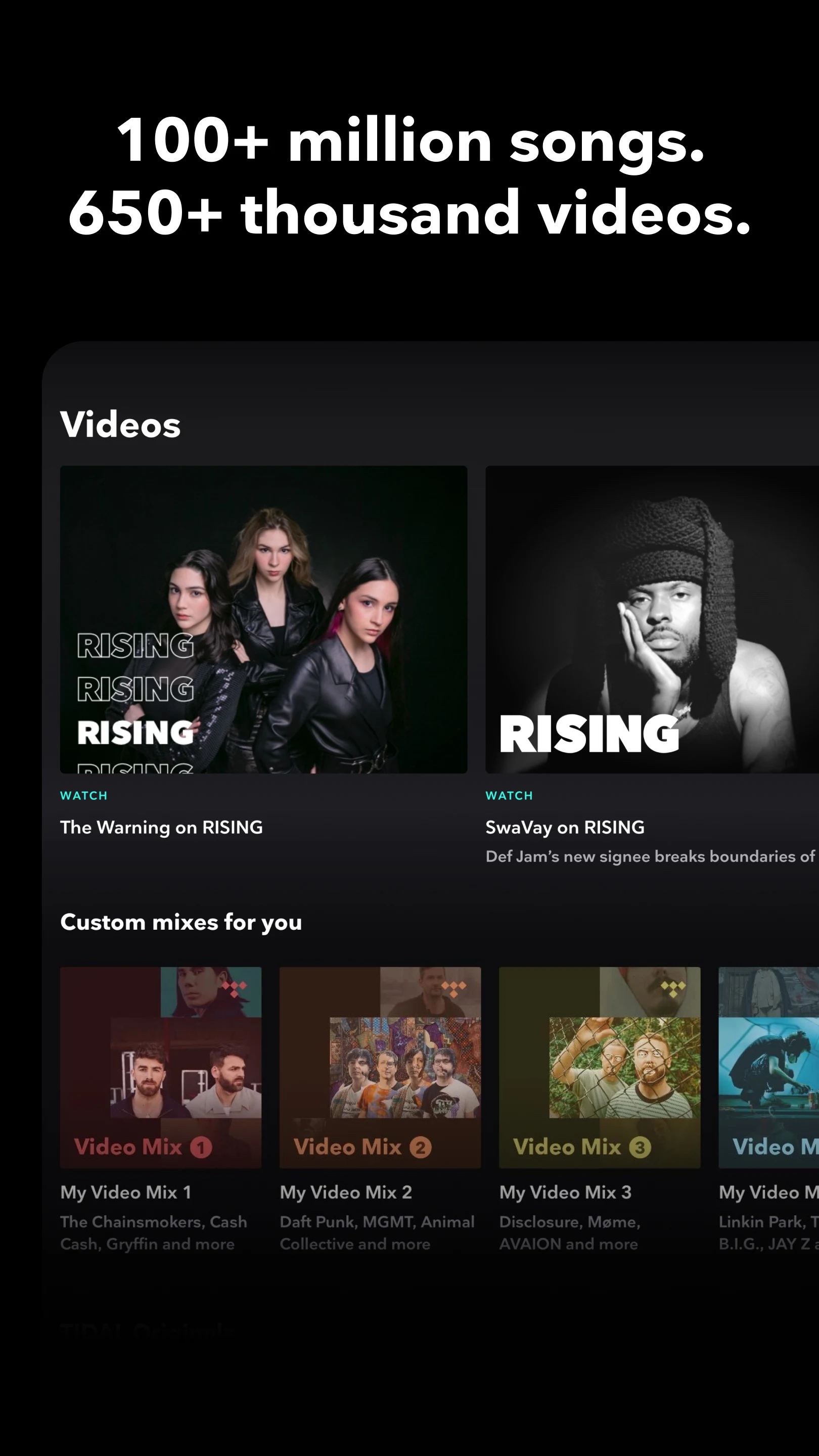 TIDAL Music: HiFi sound screenshot